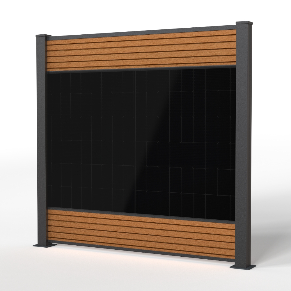 Solarzaun ELEGANZA